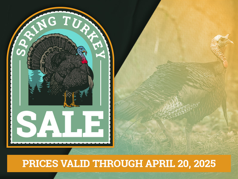 Spring Turkey Sale